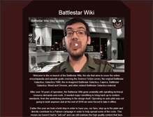 Tablet Screenshot of battlestarwiki.org